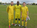 Denys, Peter and Tom who started the day as contenders for the TGS at Merton. Tom set Denys up for our only goal but i think they finish level.